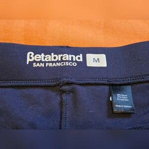 Betabrand Navy Leggings